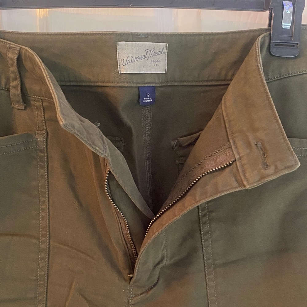 Universal Thread Dark Green Chinos - image 2